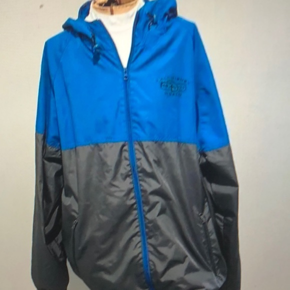 WALT DISNEY WORLD Mens vintage jacket.XL.Blue/gray - Picture 1 of 5